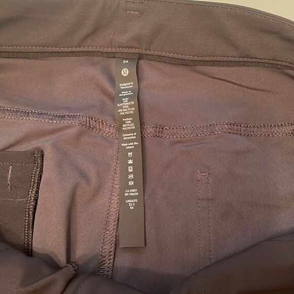 Lululemon NWT abc pant relaxed 34l 5 pocket jean stretchy - Picture 5 of 13